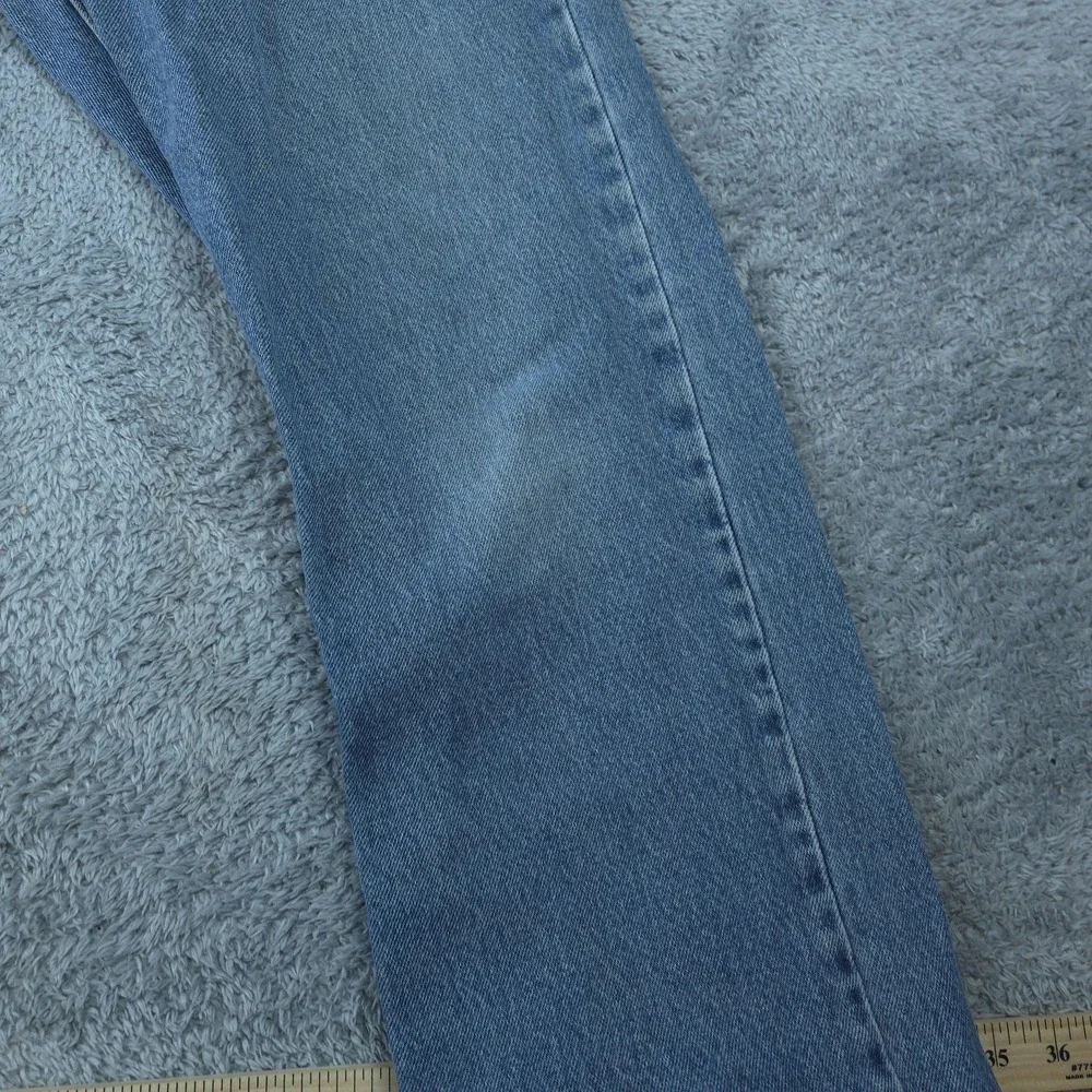 Vintage Levis 505 Jeans Mens 34x30 Blue Regular Straight Leg Denim 90s Tag 36x30